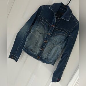 🍒 Vintage Y2K Rocawear Denim Jean Jacket Size Small